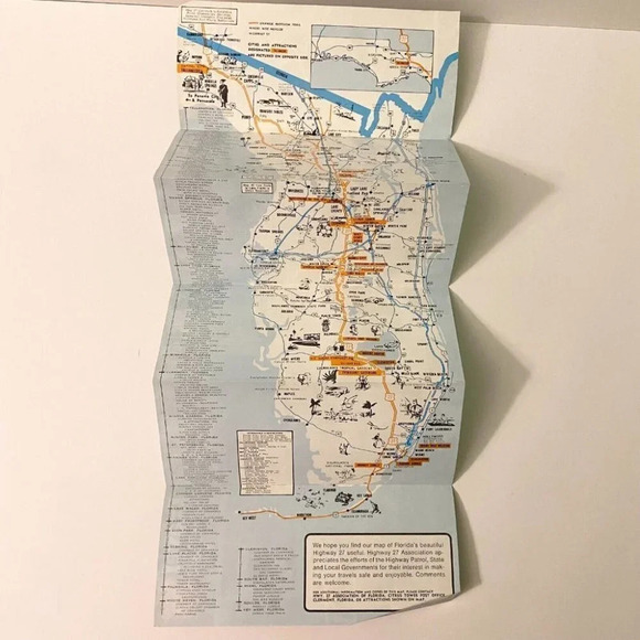 Vintage Florida Travel Scenic Attractions and Webbs Monroe Station Brochures - Picture 9 of 11